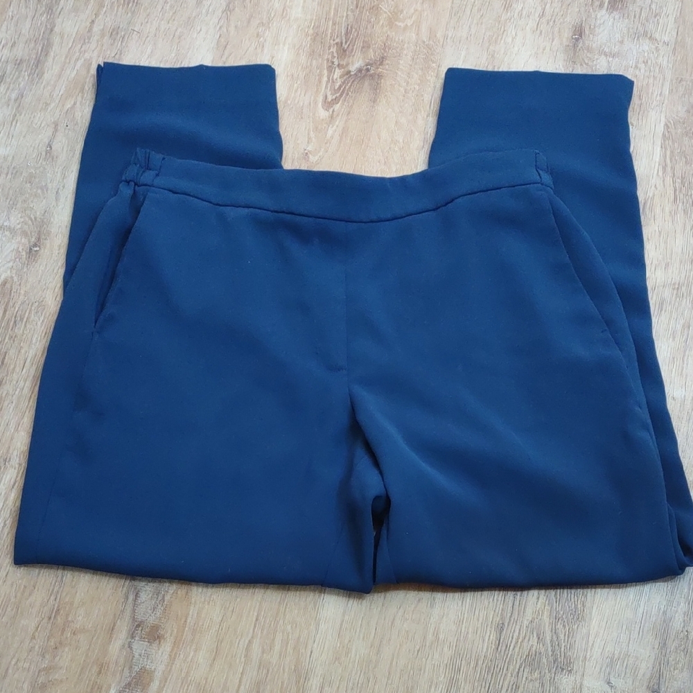 J. Crew Women's Dark Navy Blue Pull-on Pants